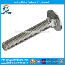 Made in China Stainless Steel 201 304 316 18-8 Mushroom head Carriage Bolt